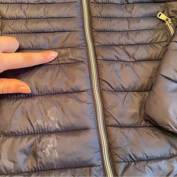 🧥 Woman’s Dark Blue Puffer Jacket by Point Weather Supply - Size M 🌬️ - Picture 14 of 16